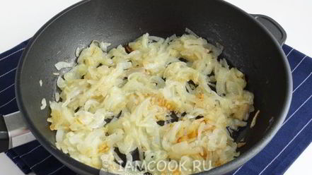 Рецепт лепешек с луком на сковороде