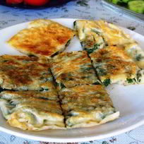 Лепешки с начинкой к завтраку