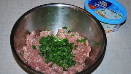 Рецепт лепешек с сыром и фаршем