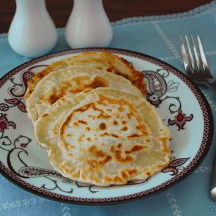 Рецепт Лепешек с творогом и зеленью