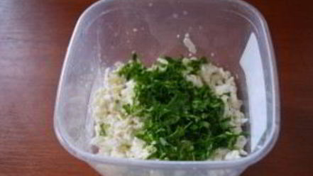 Рецепт лепешек с творогом и зеленью