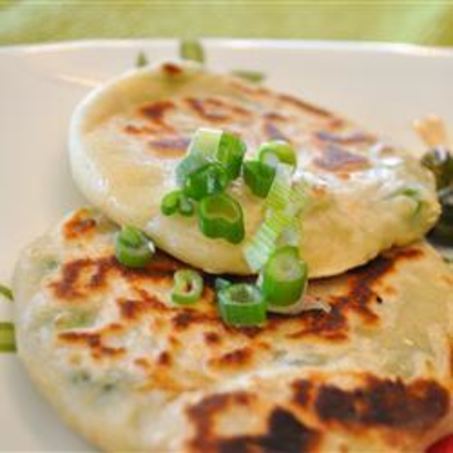 Рецепт Лепешек с зеленым луком