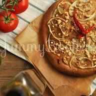 Рецепт Луковой фокаччи с сыром
