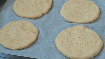 Рецепт луковых лепешек