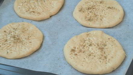 Рецепт луковых лепешек