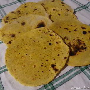 Рецепт Манных лепёшек с куркумой