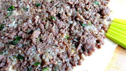 Рецепт мясных лепешек на сковороде