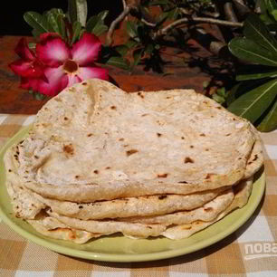 Рецепт Пресной лепешки