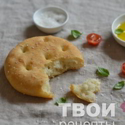 Рецепт Римской фокаччи