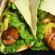 Рецепт Сосисок в лепешках