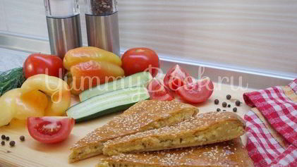 Рецепт Сырной лепешки