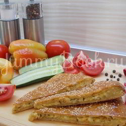 Рецепт Сырной лепешки