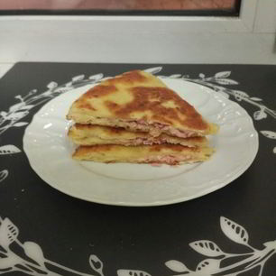 Рецепт Сырных лепешек за 5 минут