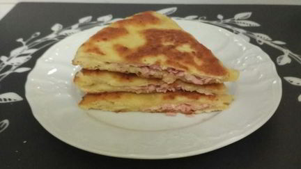 Рецепт Сырных лепешек за 5 минут