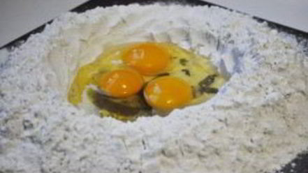 Рецепт тонких лепешек с зеленью