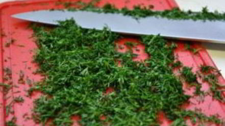 Рецепт тонких лепешек с зеленью