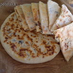 Рецепт Творожных лепешек с творогом и икрой