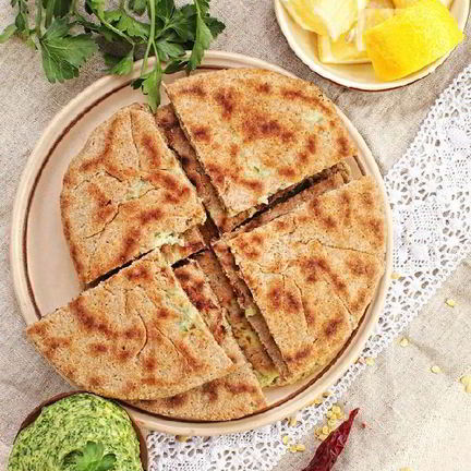 Рецепт В лепешку