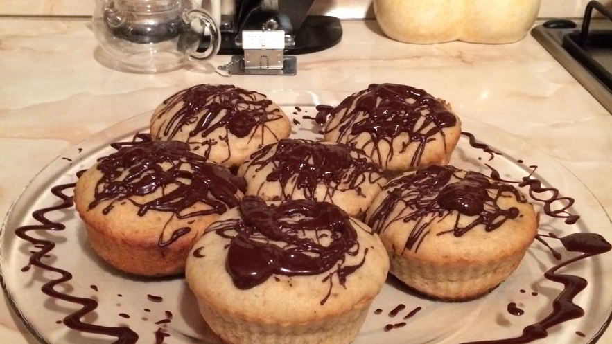 Рецепт банановых маффинов за 30 минут