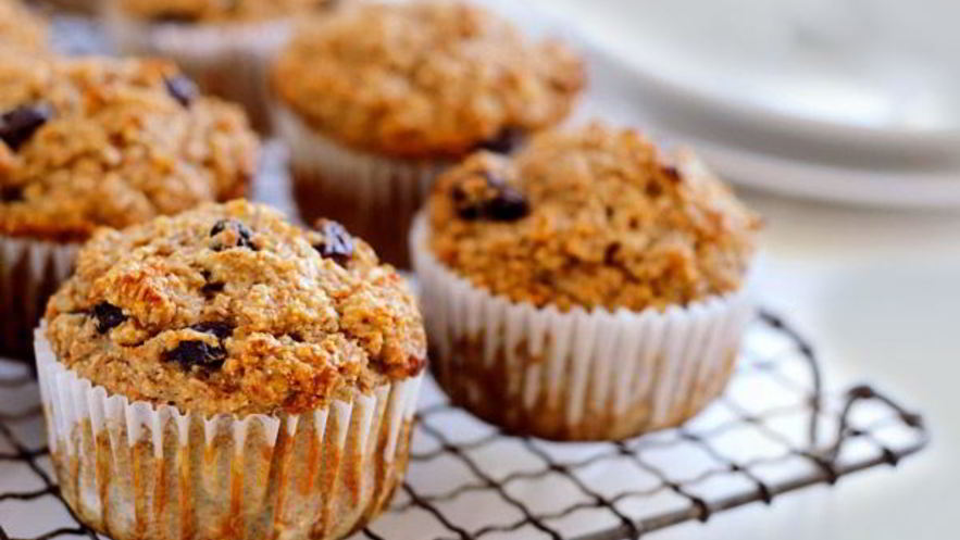 Рецепт домашних овсяных маффинов с изюмом