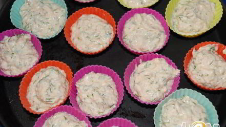 Рецепт картофельных маффинов с лососем и зеленью