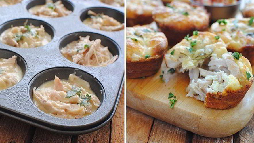 Рецепт куриных маффинов