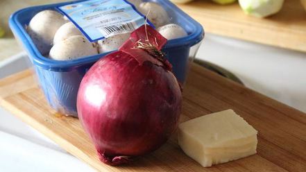 Рецепт маффинов из кабачков с грибами