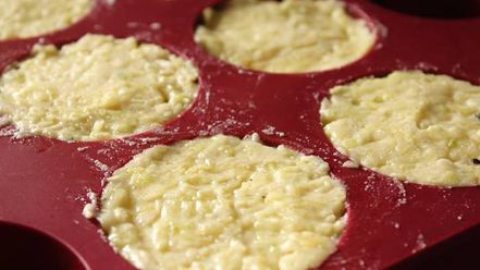 Рецепт маффинов из кабачков с грибами