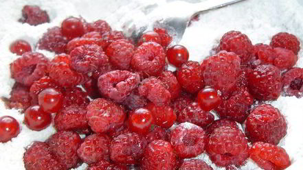 Рецепт маффинов малинка-смородинка