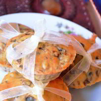 Маффины с грибами и сыром Чеддер