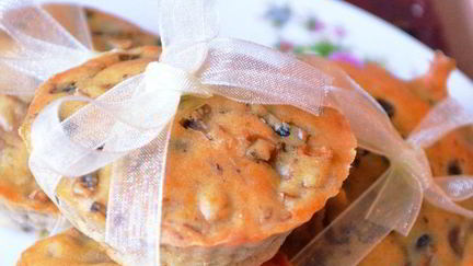 Рецепт Маффинов с грибами и сыром Чеддер