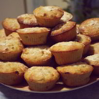 Маффины с грушами и корицей