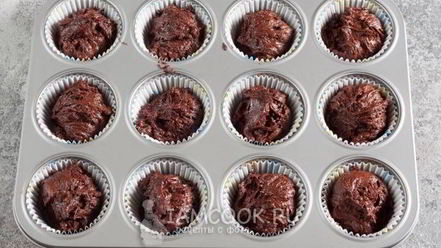 Рецепт маффинов с какао