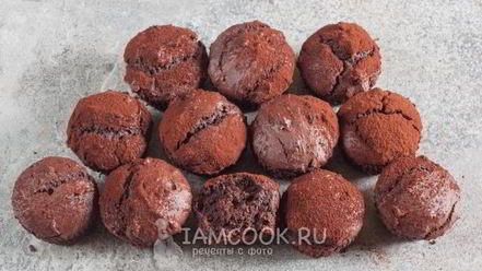 Рецепт маффинов с какао