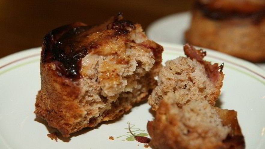 Рецепт маффинов с персиками, корицей и мускатным орехом