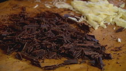 Рецепт маффинов с шоколадом и вяленой вишней