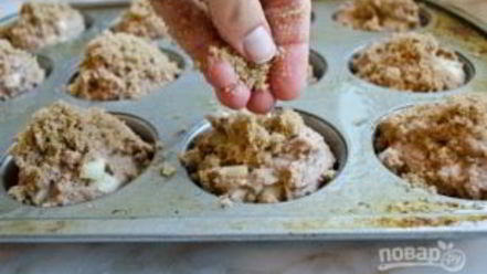 Рецепт маффинов с яблоком