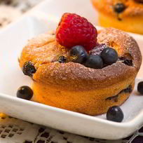 Маффины с ягодами