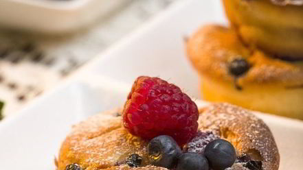 Рецепт маффинов с ягодами