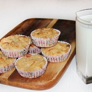 Рецепт Маффинов творожных с бананом