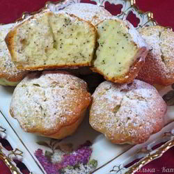 Рецепт Маковых маффинов с лимонным соком