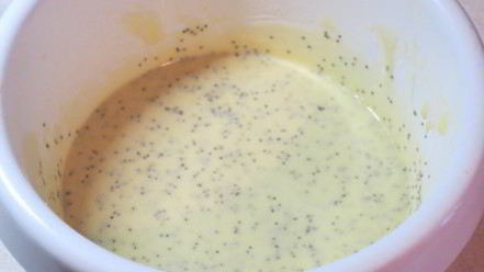 Рецепт маковых маффинов с лимонным соком