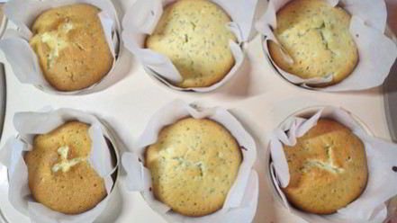 Рецепт маковых маффинов с лимонным соком