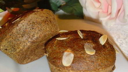 Рецепт маковых постных маффинов