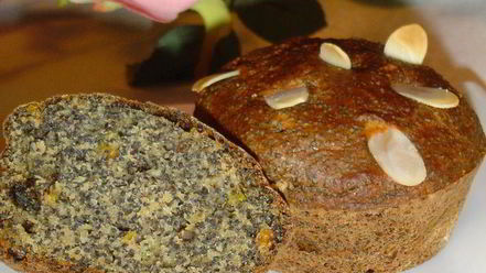 Рецепт маковых постных маффинов