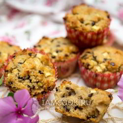 Рецепт Миндальных безглютеновых маффинов