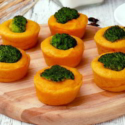 Рецепт Морковных маффинов с брокколи