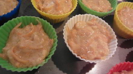 Рецепт морковных маффинов с макадамией и ананасом