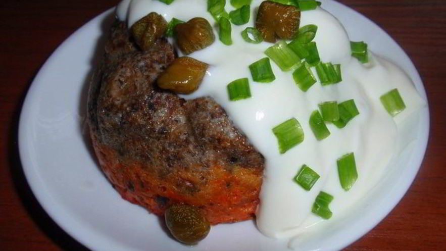 Рецепт печеночно-овощных маффины