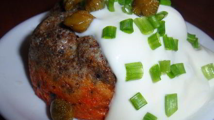 Рецепт печеночно-овощных маффины